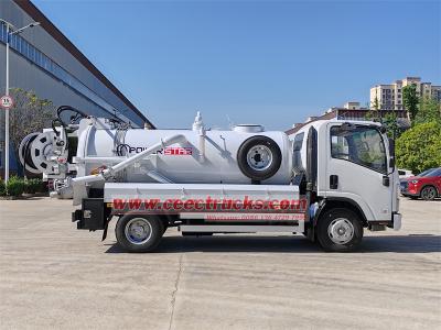 Isuzu KV100 combined dredging vehicle