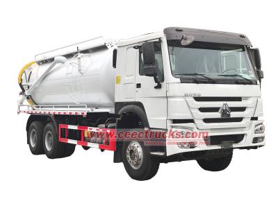Howo 20 cbm septic pump tanker