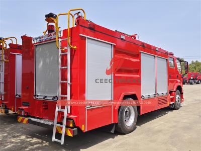 Isuzu  GIGA 4X dry powder fire fighting truck