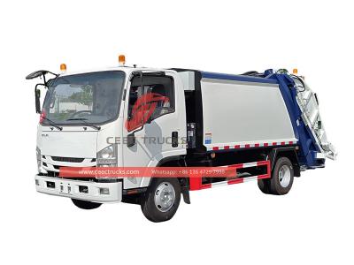 Isuzu KV100 8cbm lorry compactor truck