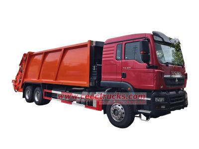 Howo 20CBM garbage compactor truck