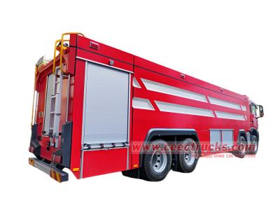 HOWO TX 8x4 24tons foam water fire truck