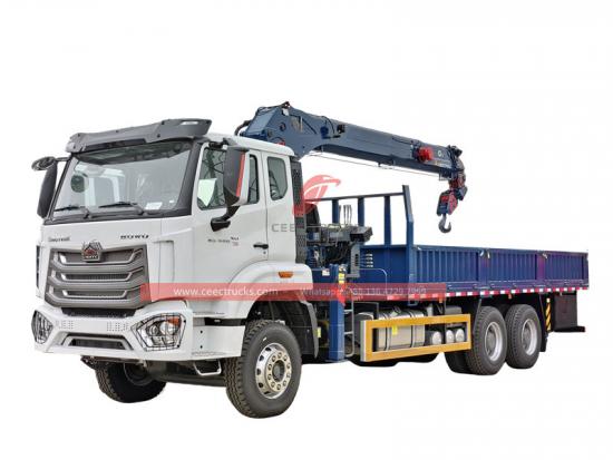 Howo NX cabin truck 14T crane with direct sale