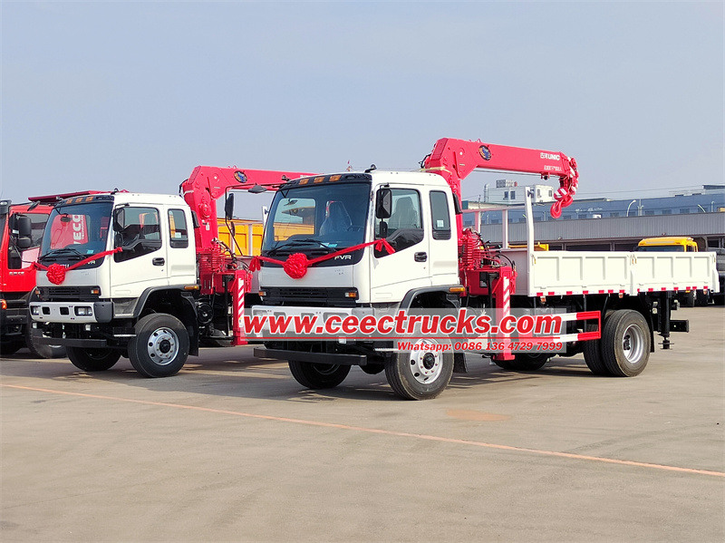 Isuzu Knuckle Boom Crane နဲ့ Telescopic Boom Crane နှိုင်းယှဉ်ခြင်း