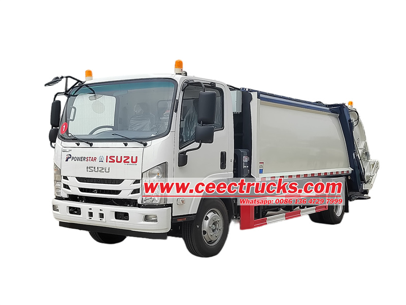 Isuzu 700P နောက်ဘက် တင်သည့် ပြန်လည်အသုံးပြုသော ကားပုံး ကား ကို ဘယ်လို လုပ်ဆောင်မလဲ