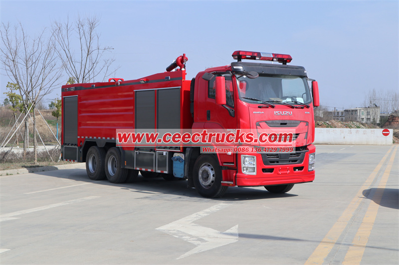 Isuzu လေးလံတဲ့ မီးသတ်ယာဉ်တွေရဲ့ အခြေခံ ပစ္စည်း တွေကို သိရှိရန်