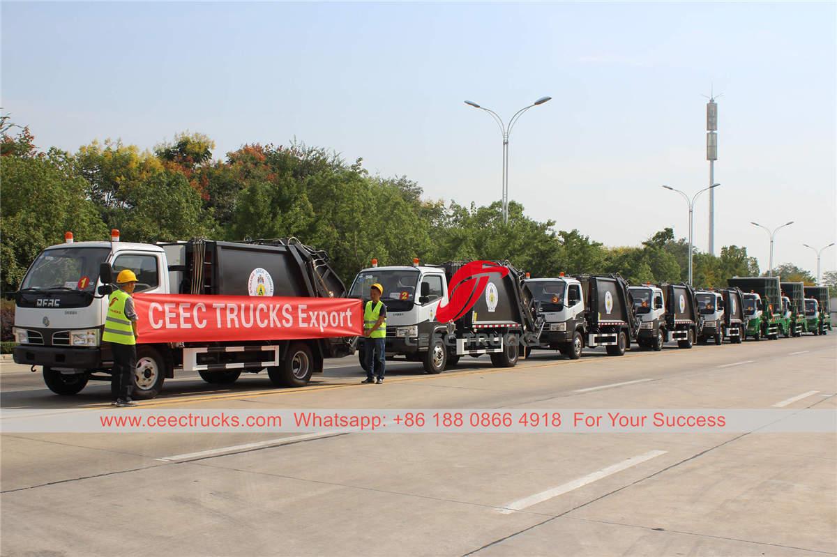 Dongfeng စွန့်ပစ်ပစ္စည်း ကား 8 စီးကို Gambia သို့ ပို့ဆောင်ခဲ့သည်
