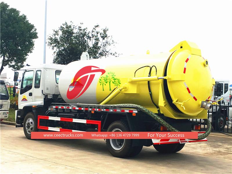 စွန့်ပစ်ရေ ဖယ်ရှားစုပ်ယူ ကားကြီး ကို လည်ပတ်ရာတွင် လိုက်နာရမည့် စည်းကမ်းများ