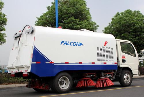 Dongfeng 4 CBM လမ်းသန့်ရှင်းရေး ကား Ecuador သို့ တင်ပို့သည်။