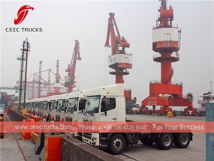 HINO တွယ်ကားကြီး ၅၀ ယူနစ်ကို ဖိလစ်ပိုင်သို့ တင်ပို့သည်