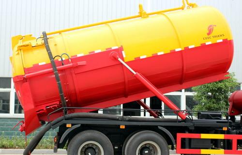 19 CBM Cesspit Emptier Kenya သို့ တင်ပို့သည်။