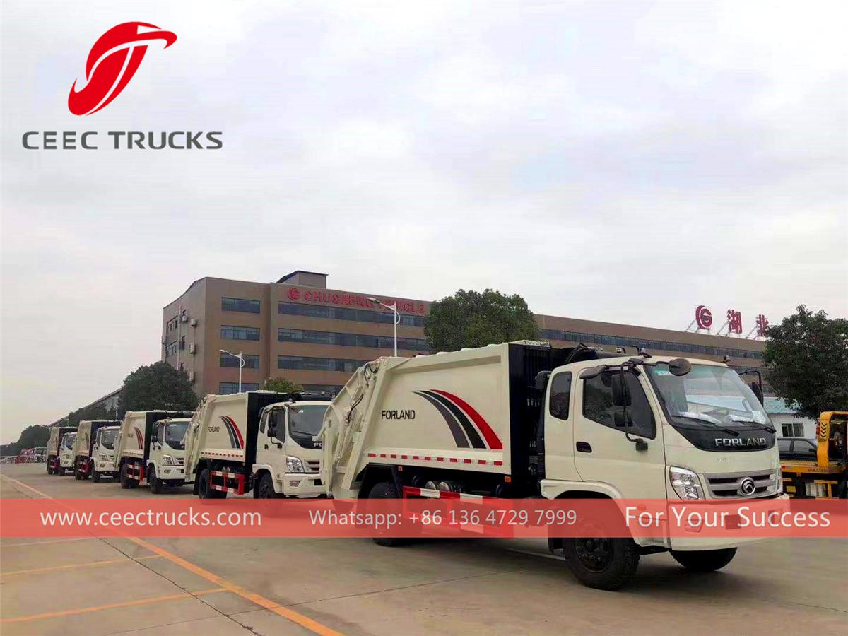 အီသီယိုးပီးယား - ဖိုတွန်အမှိုက်သိမ်းကား ၁၀ စီး တင်ပို့ရန်