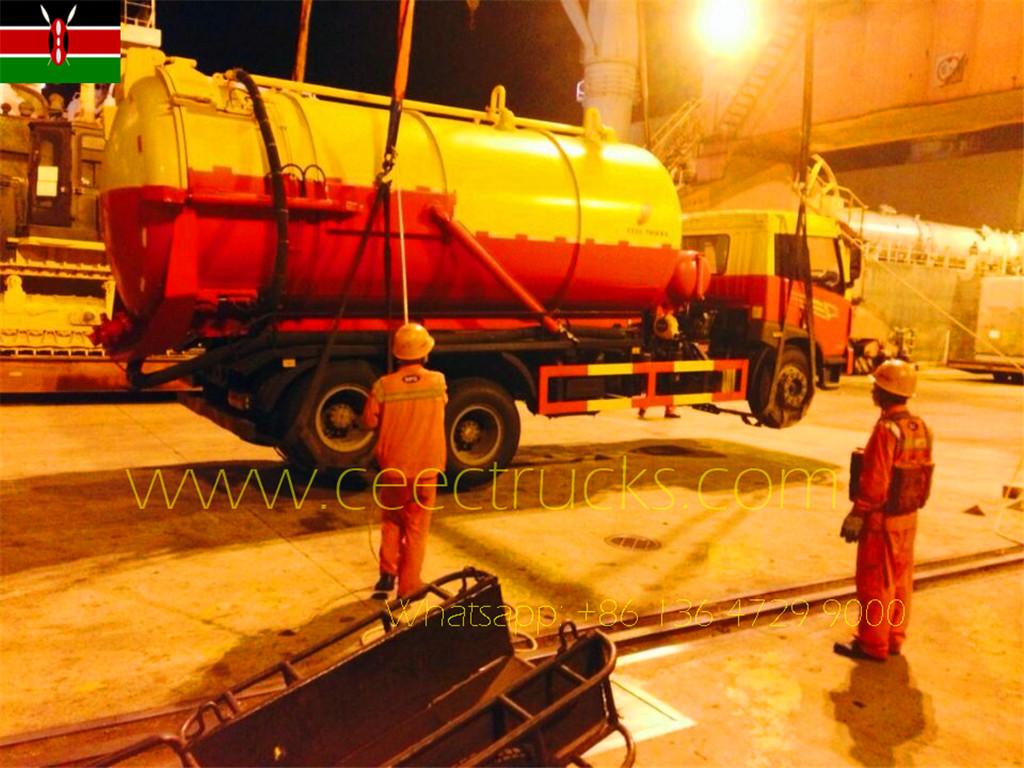 ကင်ညာတွင် FAW 18 CBM Cesspit Emptier ထရပ်ကားကို ဝယ်ယူပါ။